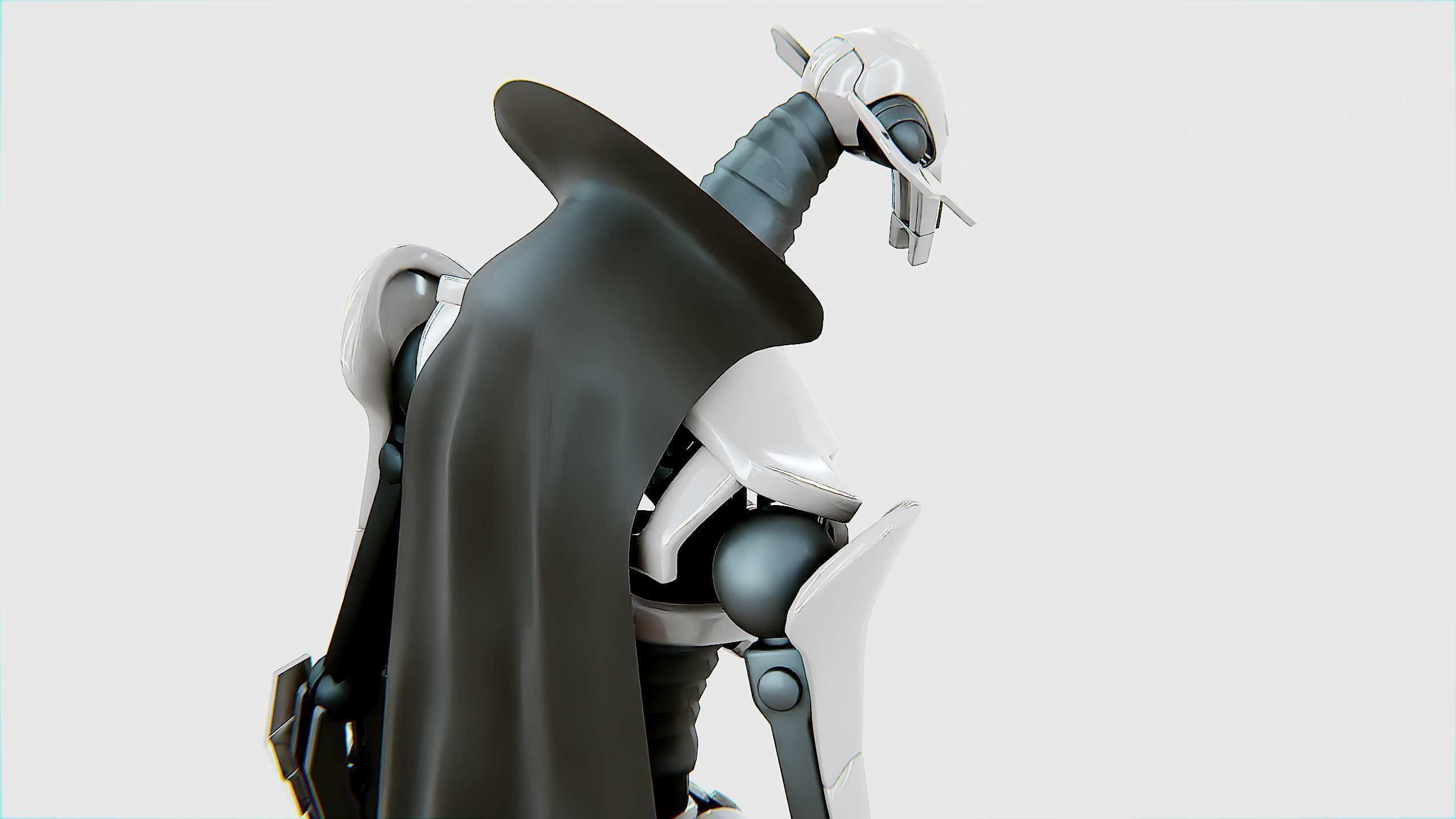 GRIEVOUS  Rigged for Unreal Engine - Unity - MIXAMO 3D model_29