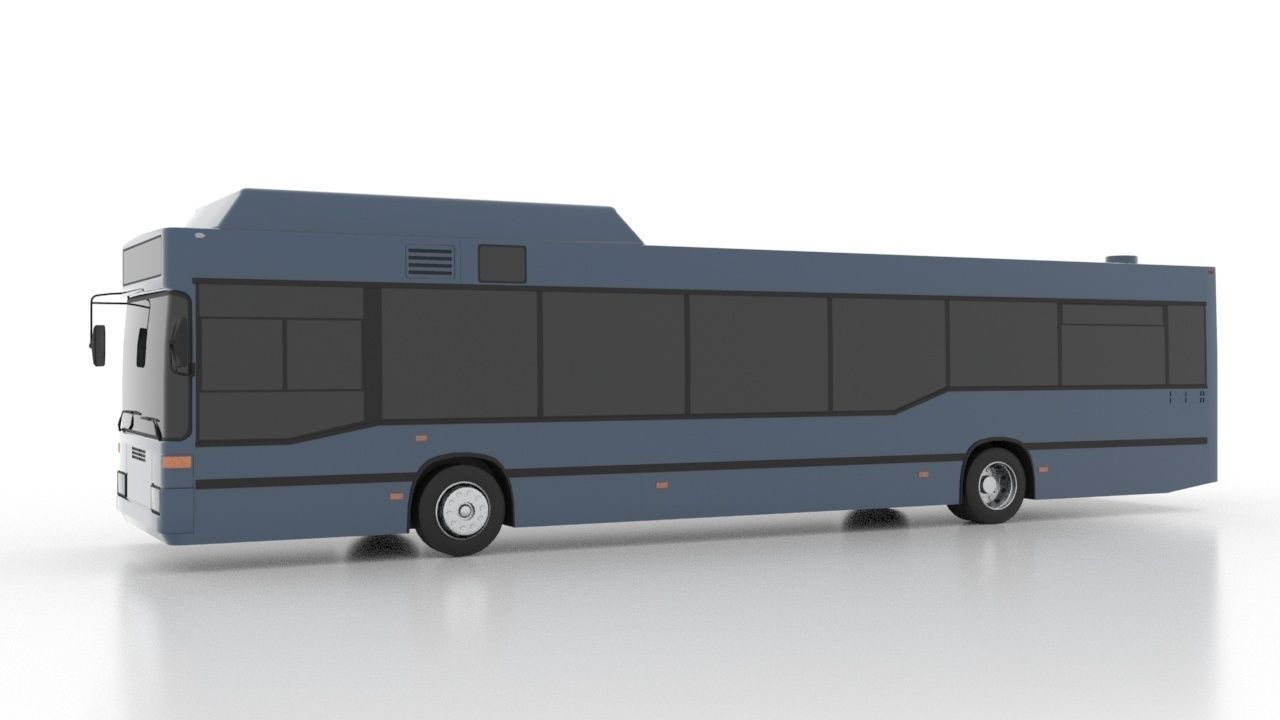 Mercedes-Benz O405N2 CNG Low Low-poly 3D model_2