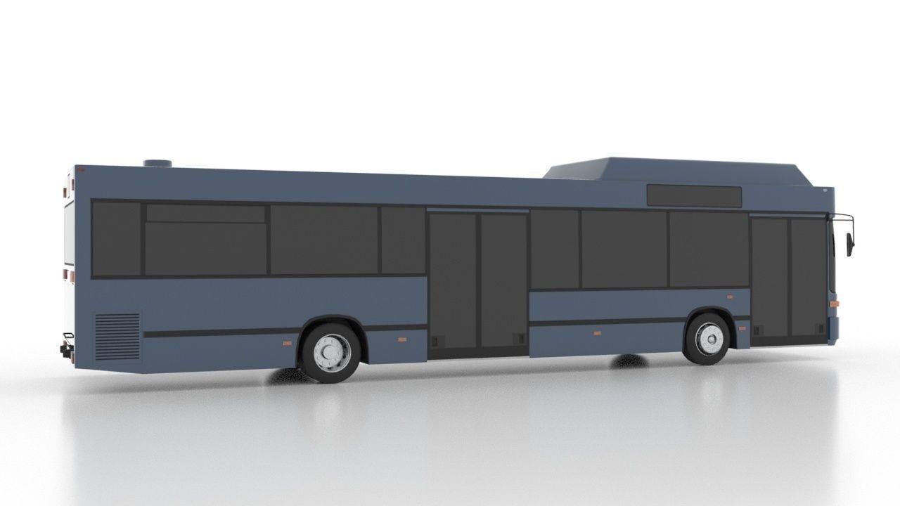 Mercedes-Benz O405N2 CNG Low Low-poly 3D model_6