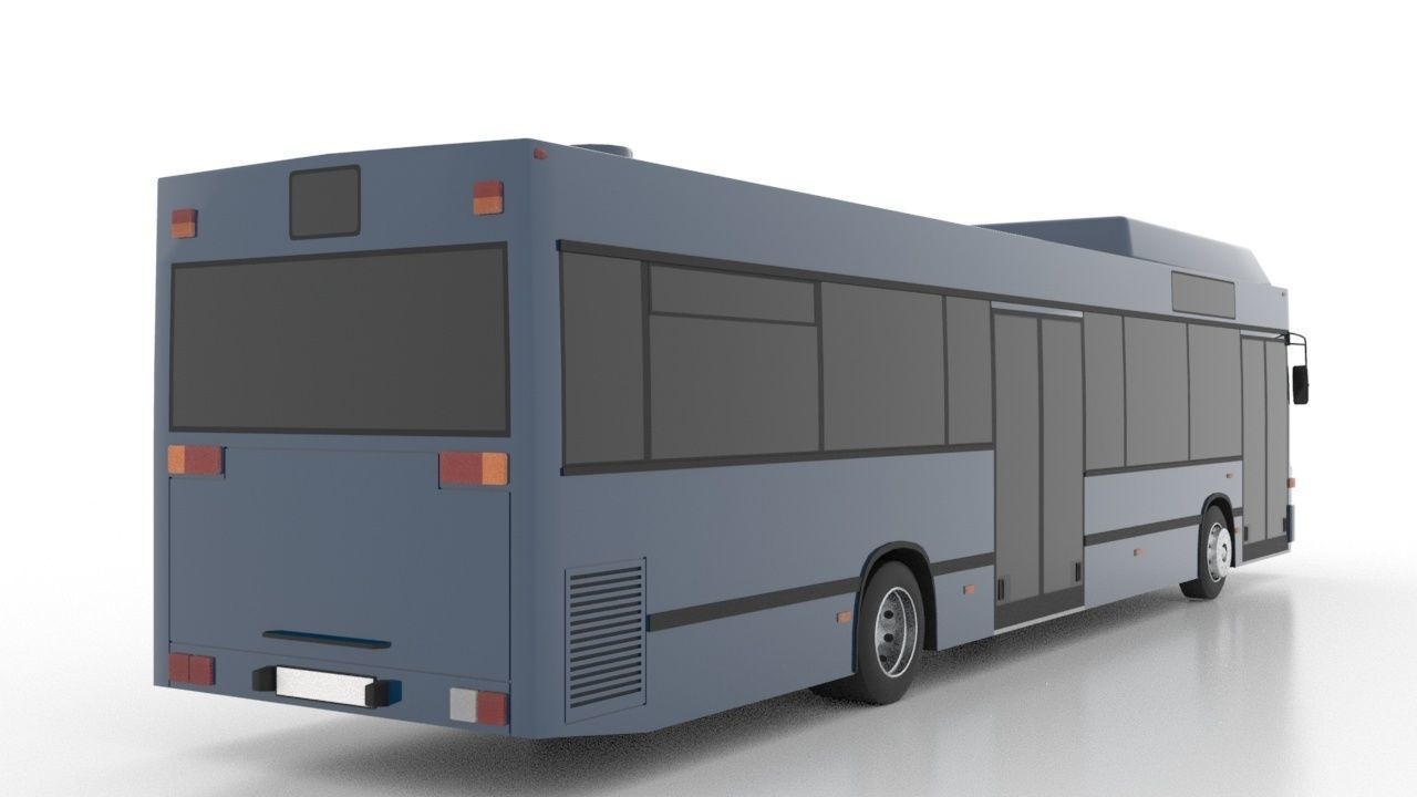Mercedes-Benz O405N2 CNG Low Low-poly 3D model_5