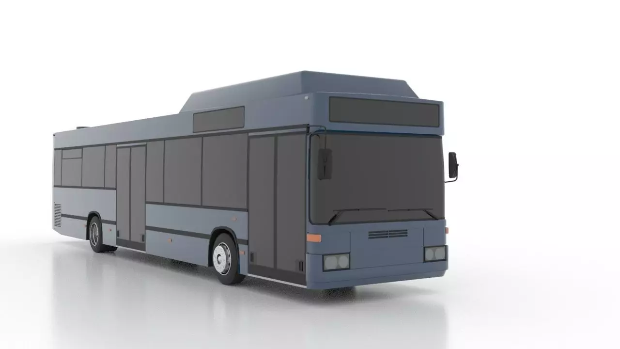 Mercedes-Benz O405N2 CNG Low Low-poly 3D model_0