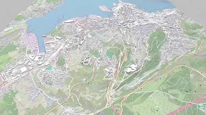 Cityscape Trieste Italy