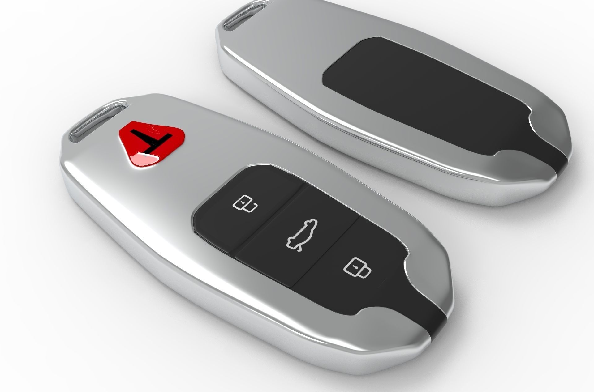 CAR KEY 07 3D model_4