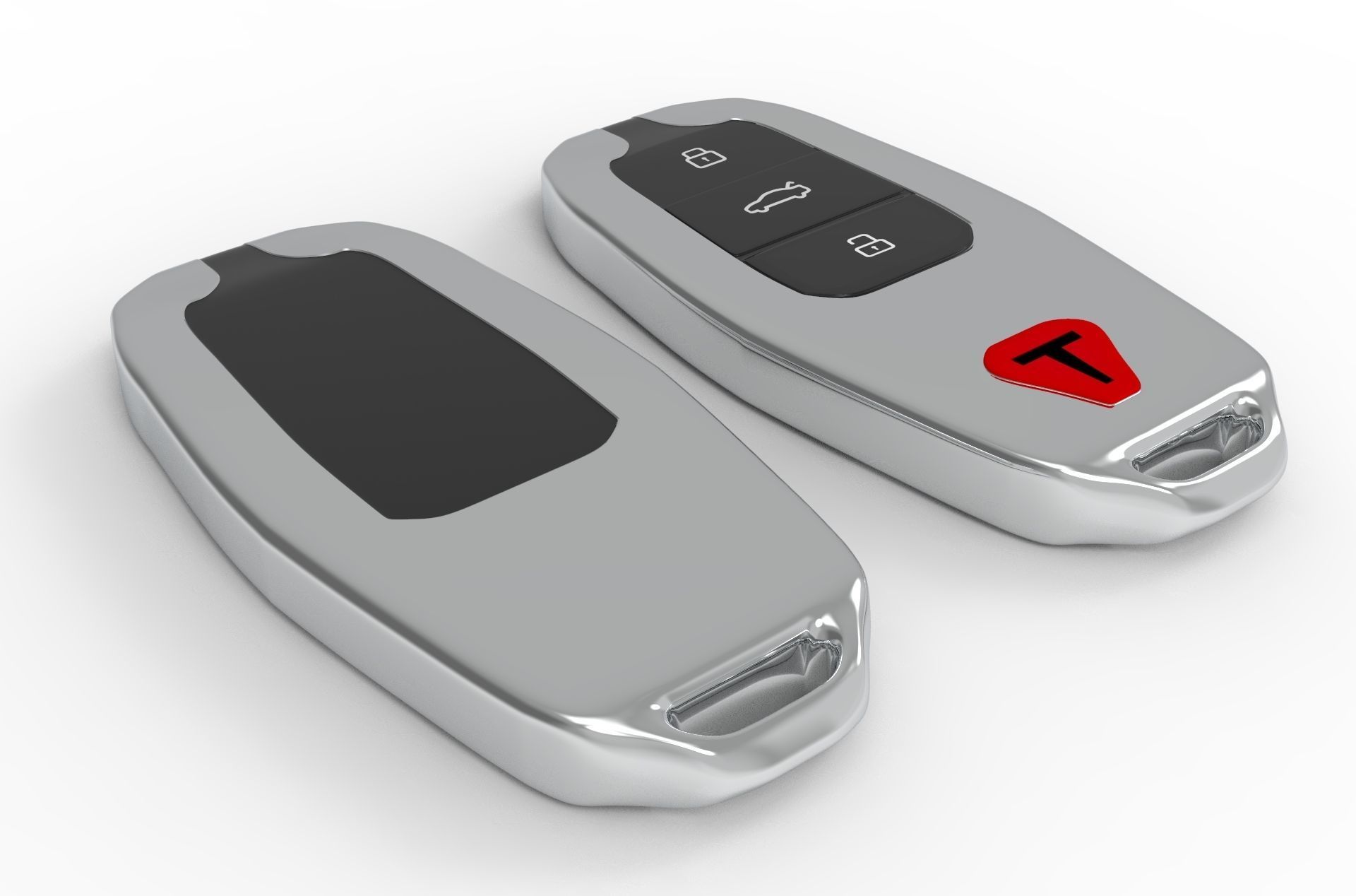 CAR KEY 07 3D model_8