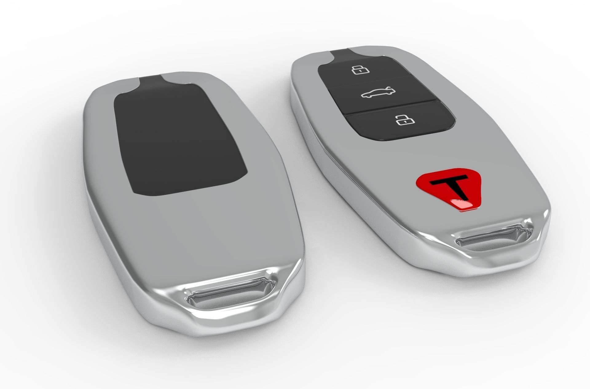 CAR KEY 07 3D model_9