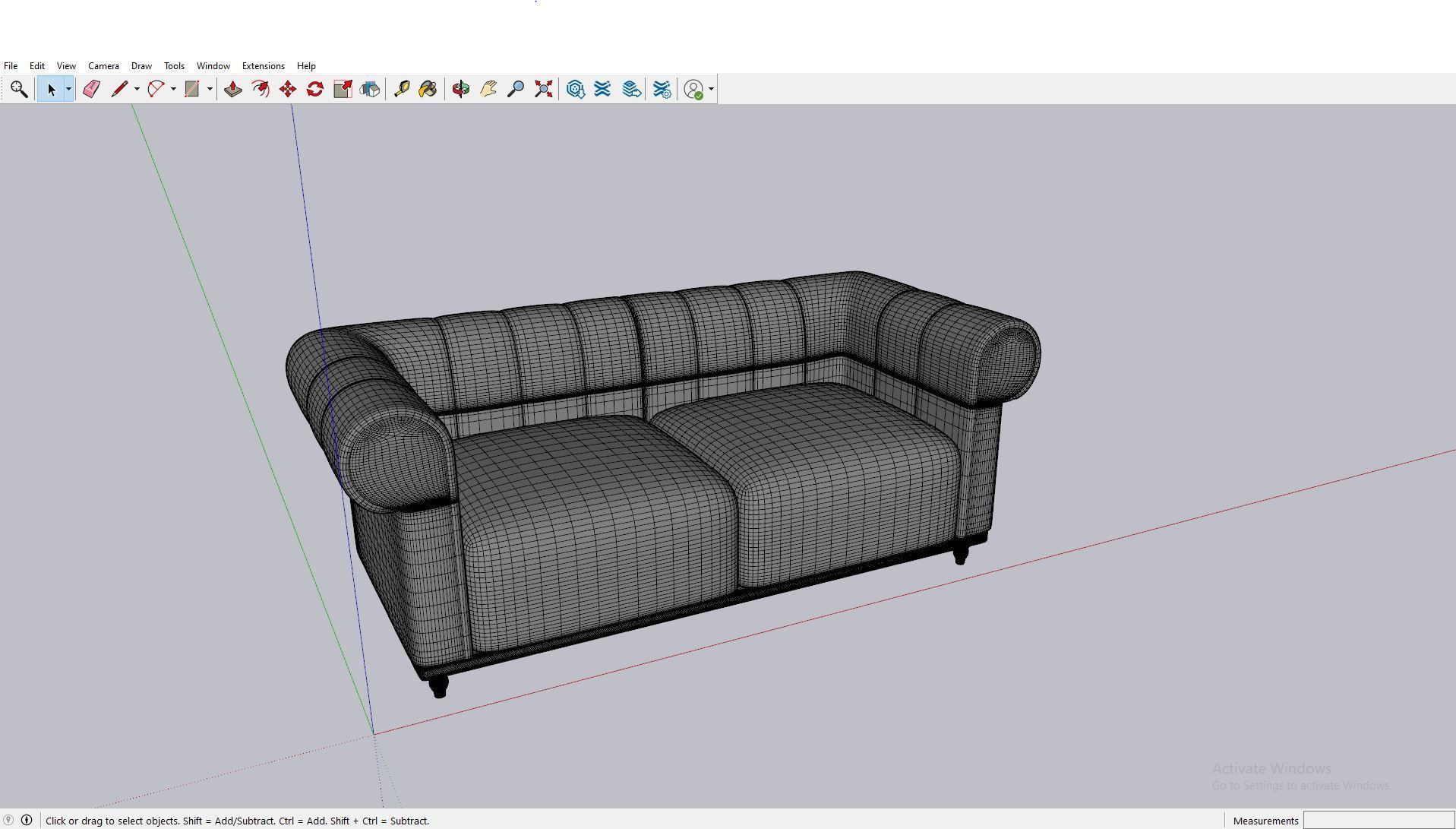 VISKAFORS Sofa 3d model 3D model_3