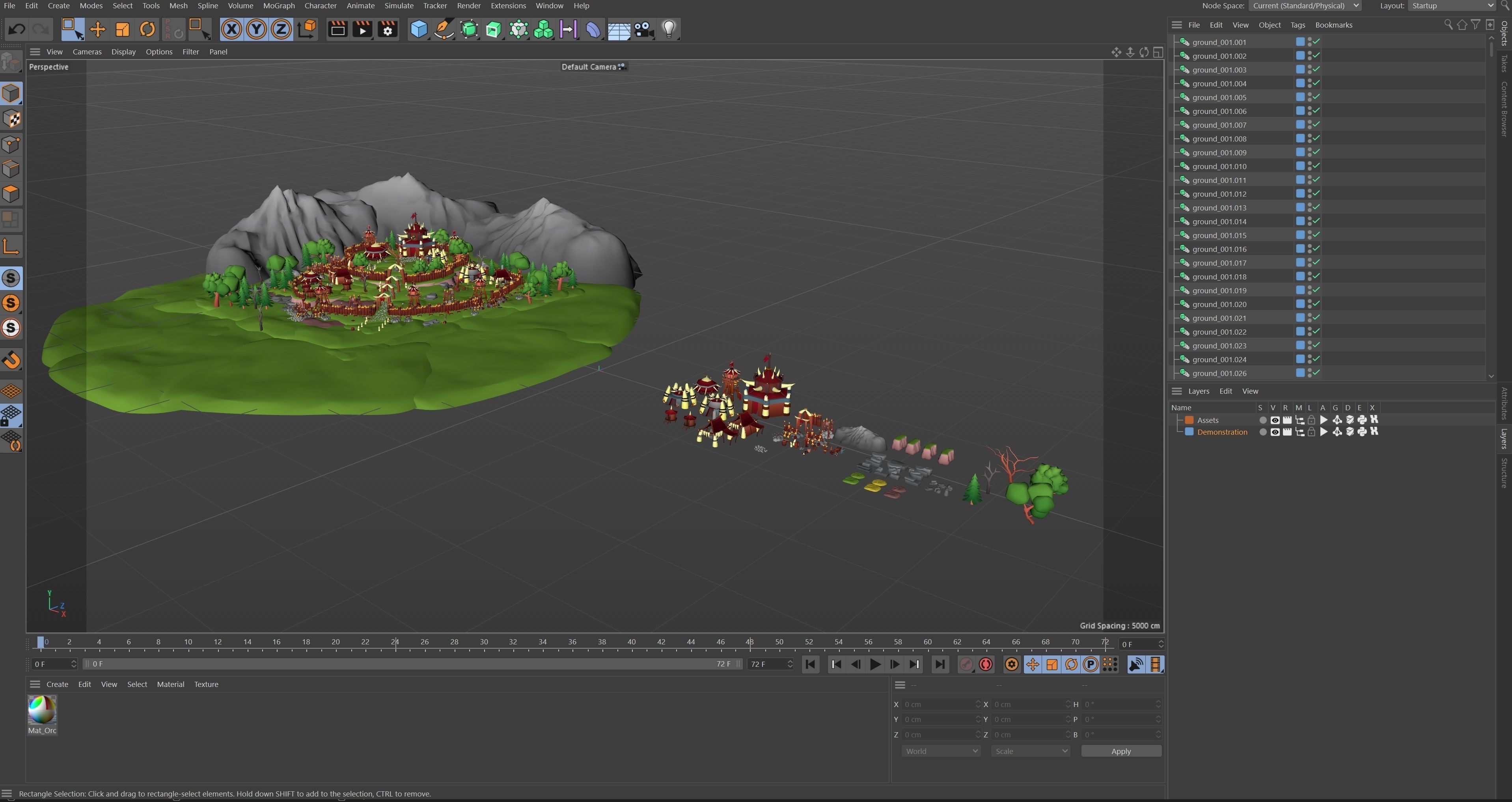 Horde Low-poly 3D model_36