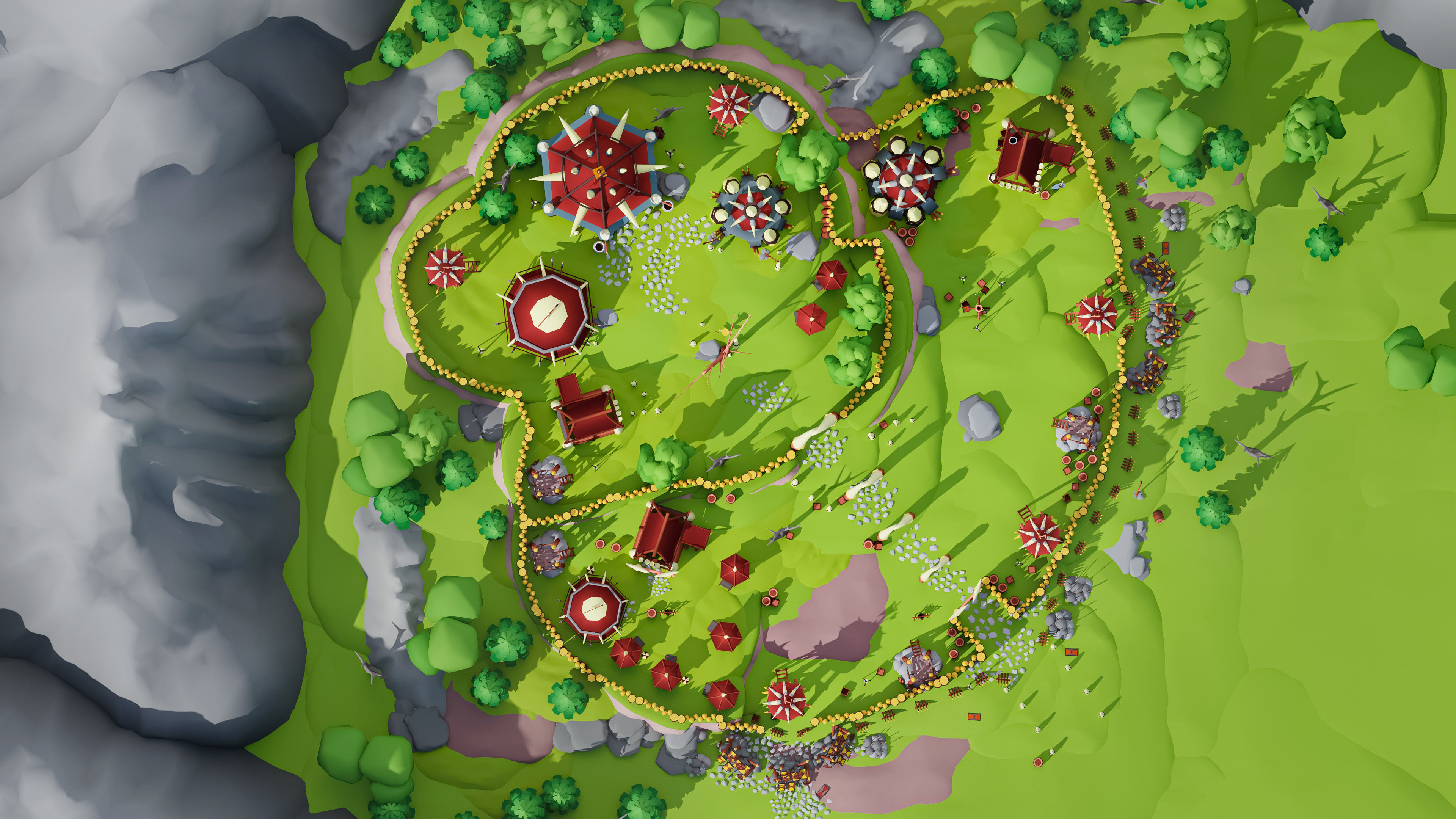 Horde Low-poly 3D model_5