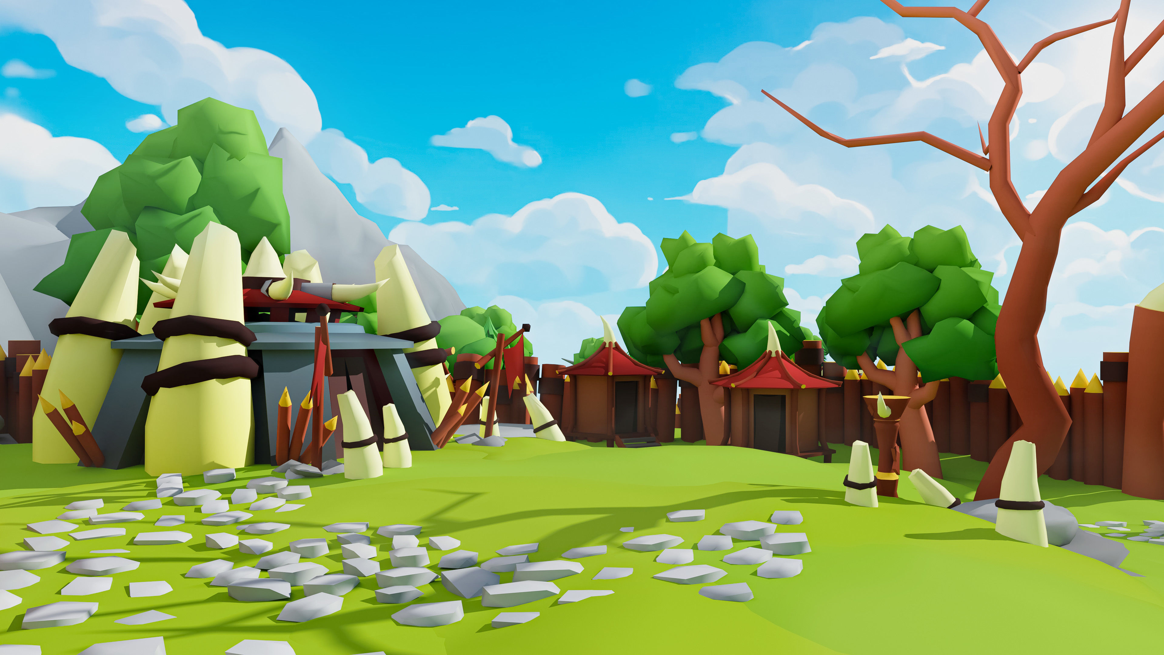 Horde Low-poly 3D model_27