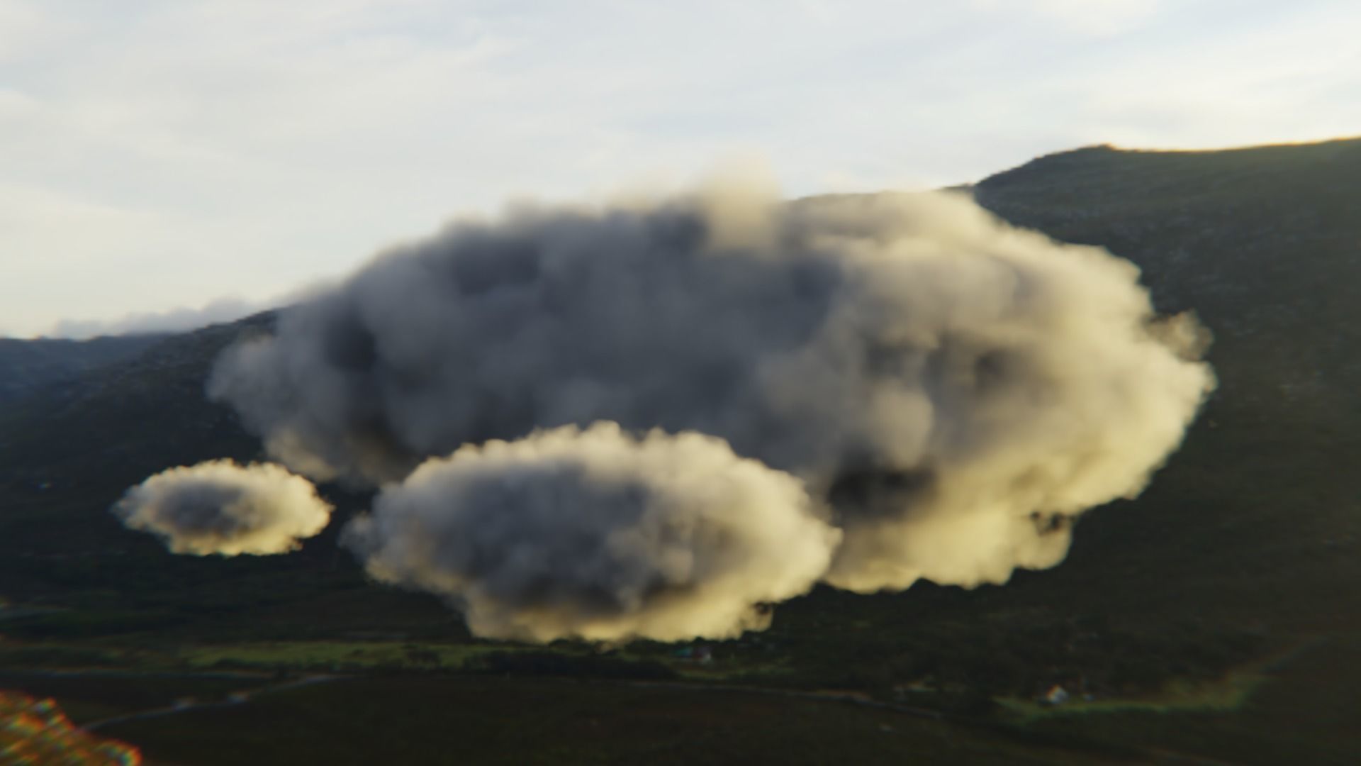 Photorealistic Volumetric Clouds - Procedural Shader 3D model_2