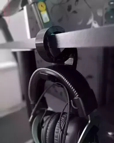 Hook headphone holder