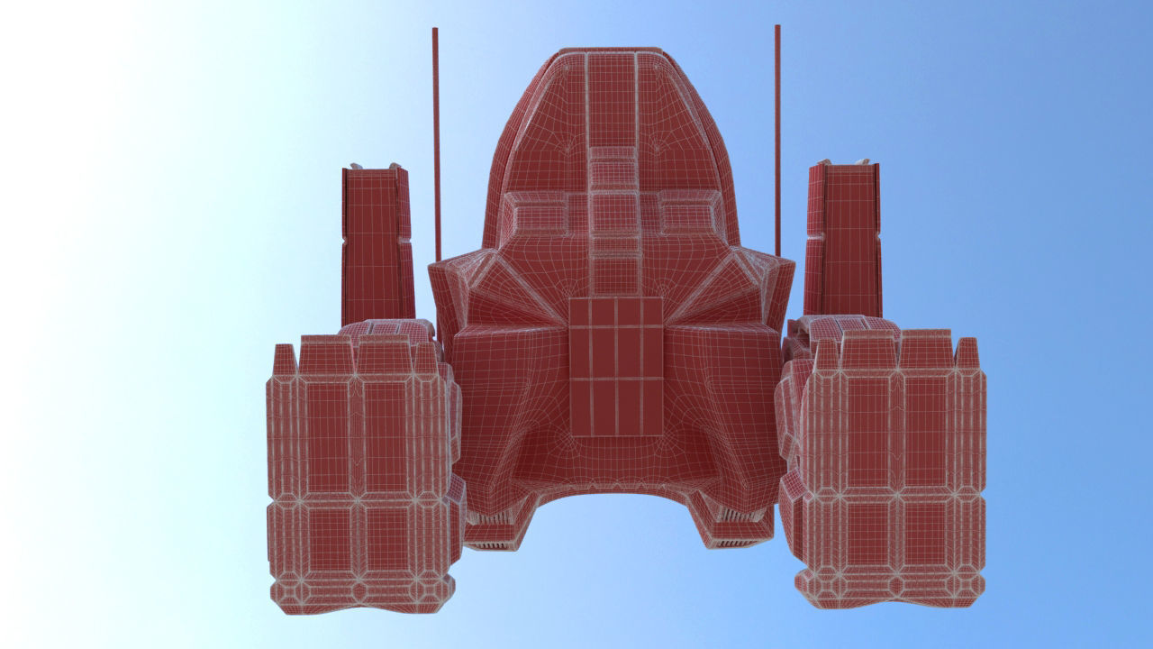 Juggernaut Battle Robot 3D model_49