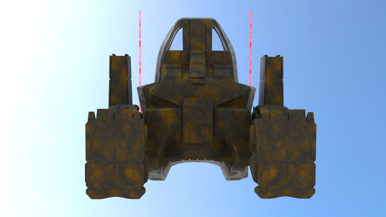 Juggernaut Battle Robot 3D model_13