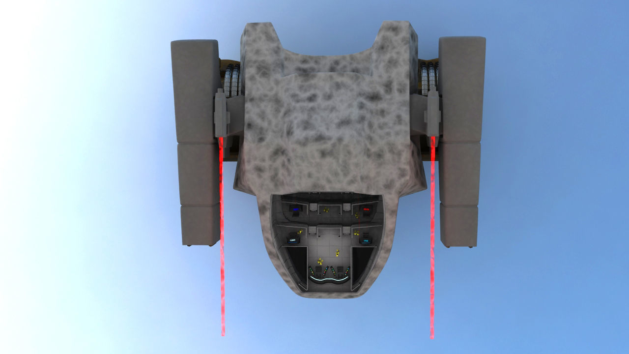 Juggernaut Battle Robot 3D model_12