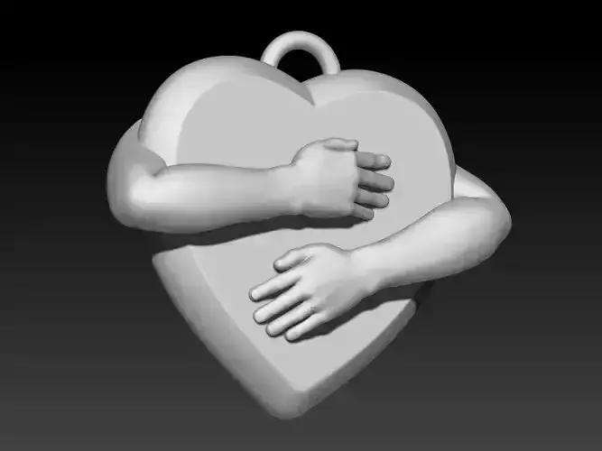 Shape of my heart 3D print model