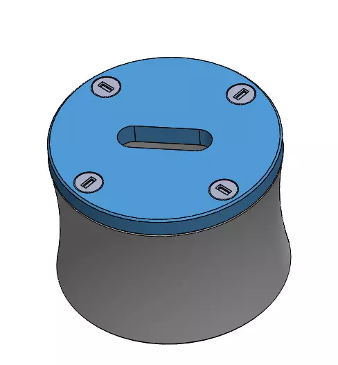 cash register for coins 3D print model_0