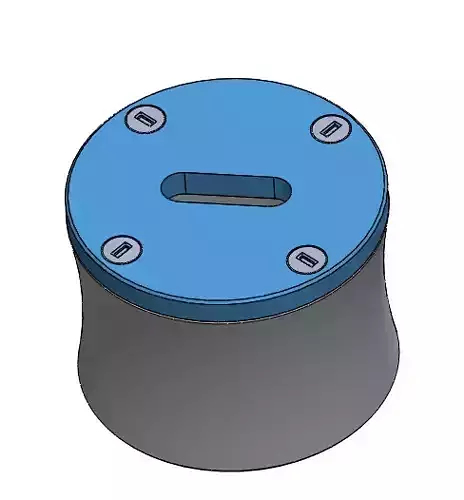 cash register for coins 3D print model