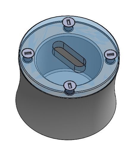 cash register for coins 3D print model_2