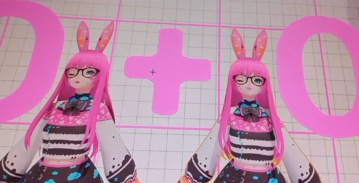 Neon Claudi The Bunny Girl RIGGED AVATAR VRChat Livelink Vtube Low-poly 3D model_25