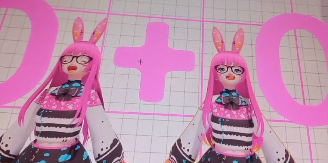 Neon Claudi The Bunny Girl RIGGED AVATAR VRChat Livelink Vtube Low-poly 3D model_9