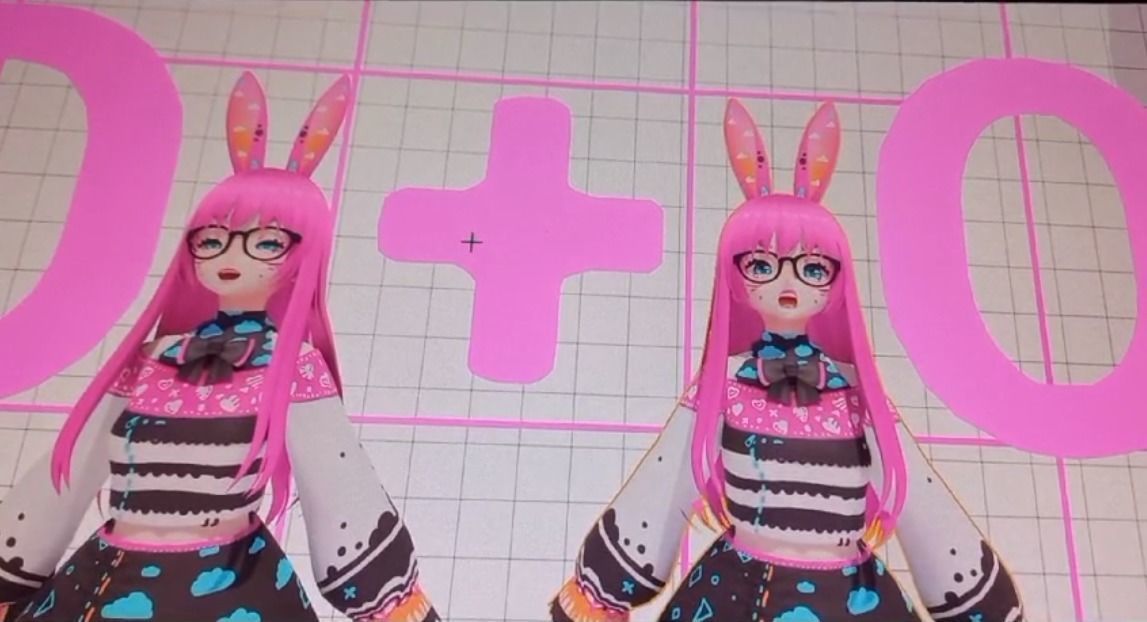 Neon Claudi The Bunny Girl RIGGED AVATAR VRChat Livelink Vtube Low-poly 3D model_23