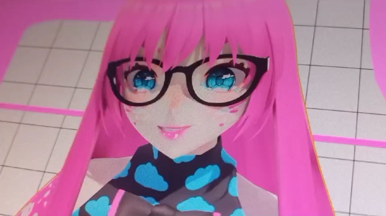 Neon Claudi The Bunny Girl RIGGED AVATAR VRChat Livelink Vtube Low-poly 3D model_49