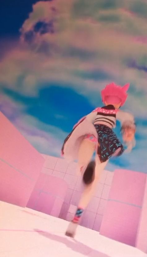 Neon Claudi The Bunny Girl RIGGED AVATAR VRChat Livelink Vtube Low-poly 3D model_19