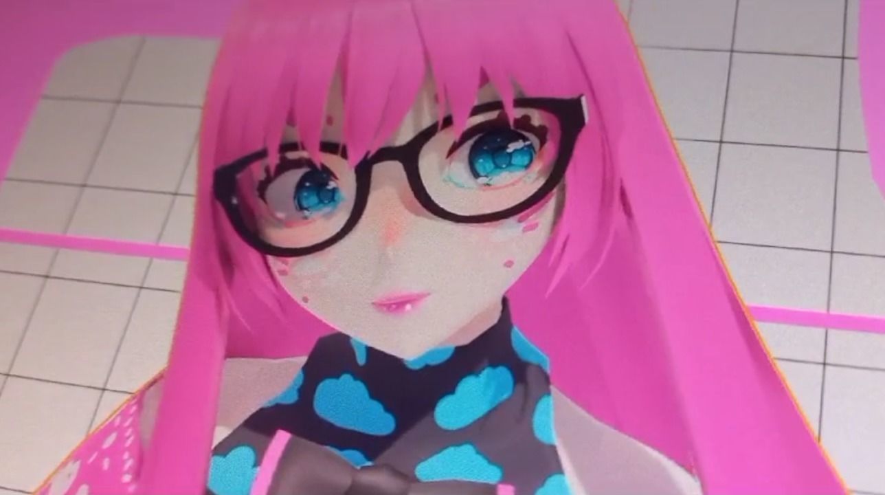 Neon Claudi The Bunny Girl RIGGED AVATAR VRChat Livelink Vtube Low-poly 3D model_30