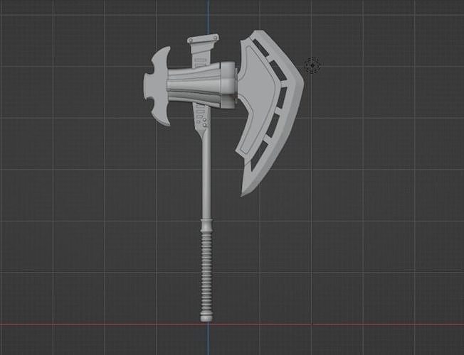 Albedo Overlord Axe 3D print model