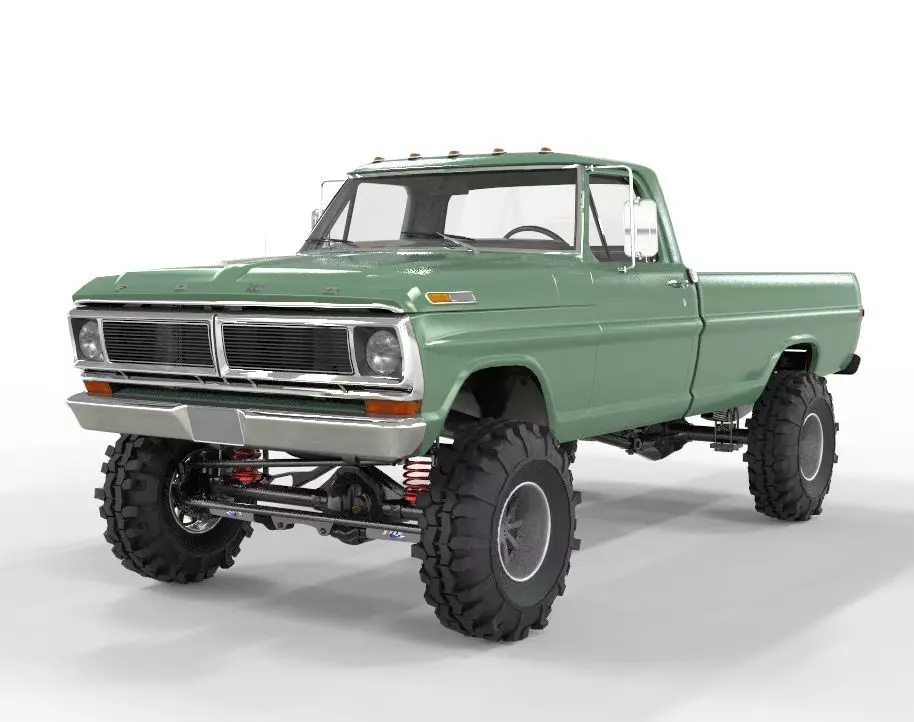 Generic Pick Up F150 Lifted Edition 3D model_0