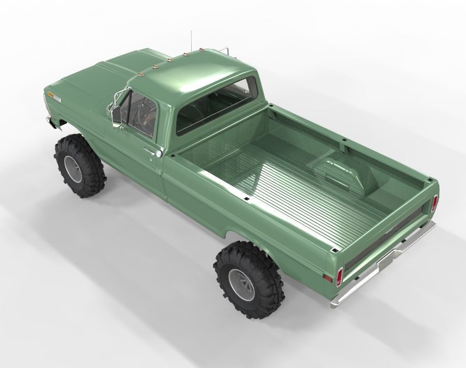 Generic Pick Up F150 Lifted Edition 3D model_5
