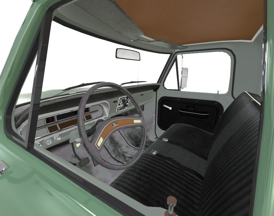 Generic Pick Up F150 Lifted Edition 3D model_7