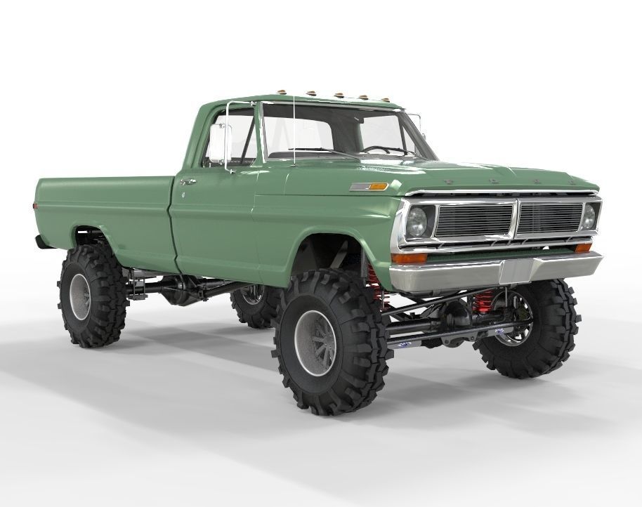 Generic Pick Up F150 Lifted Edition 3D model_6