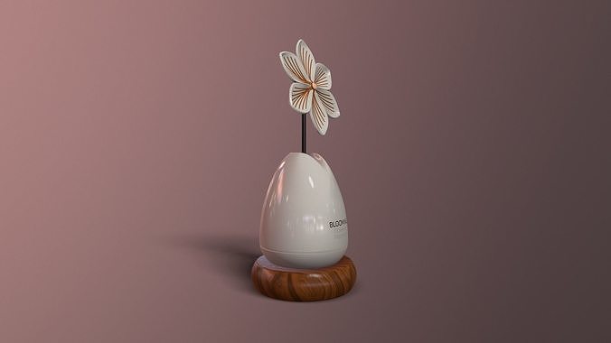 Flower Air Freshener - 3D Model Low-poly 3D model 6