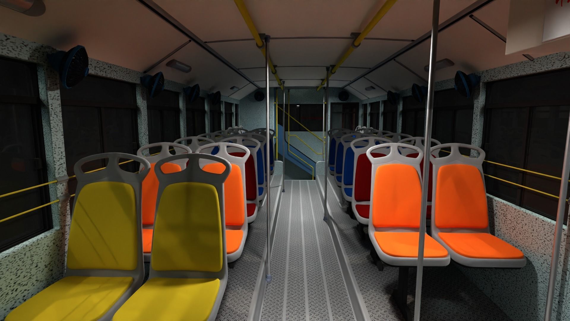 BRTC Double Decker 3D model_14