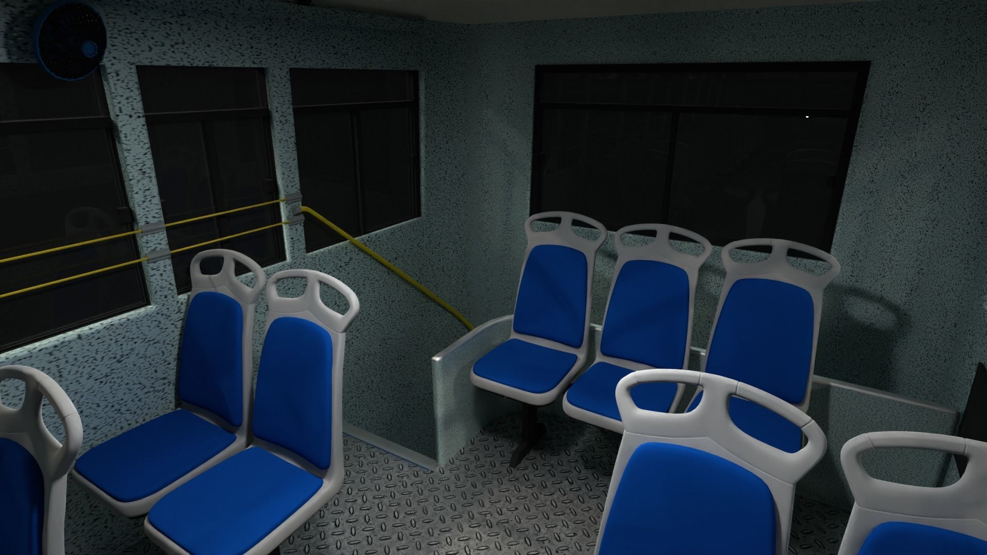 BRTC Double Decker 3D model_17