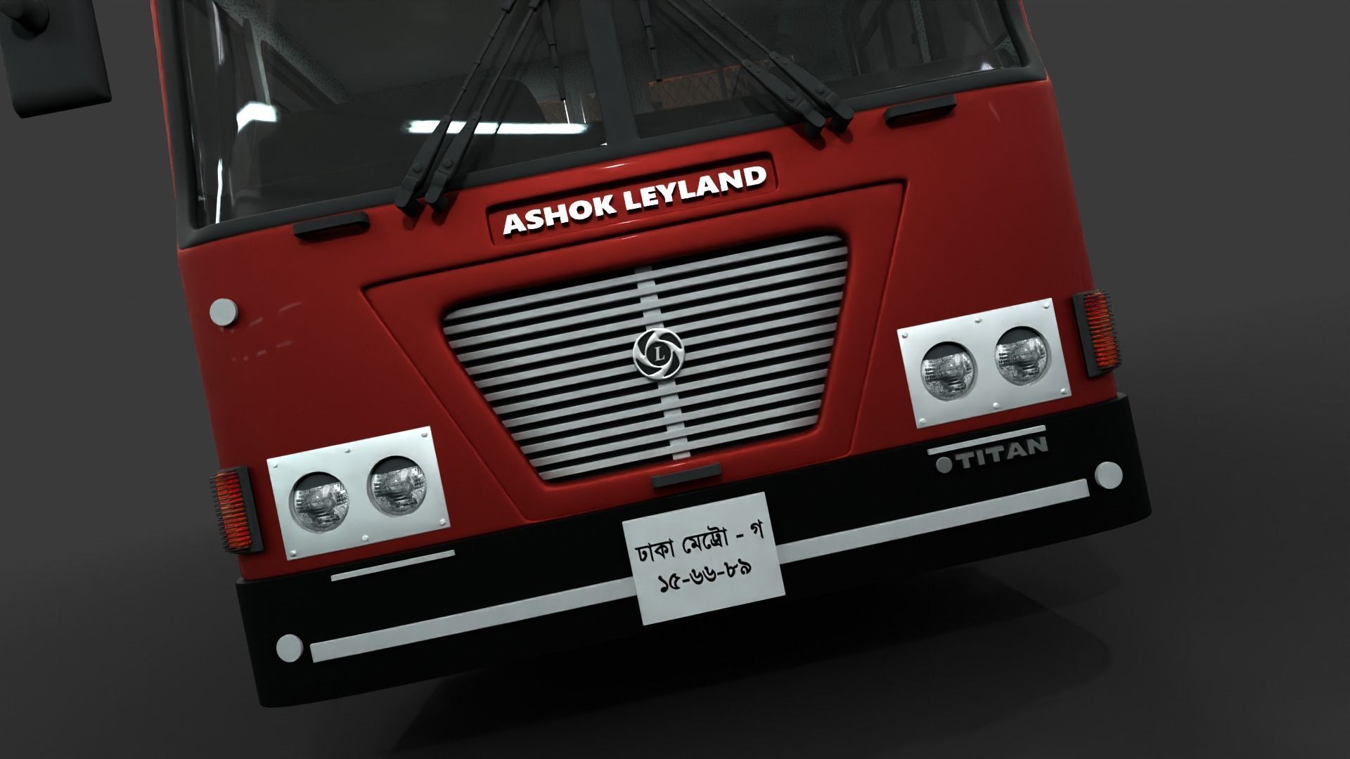 BRTC Double Decker 3D model_22