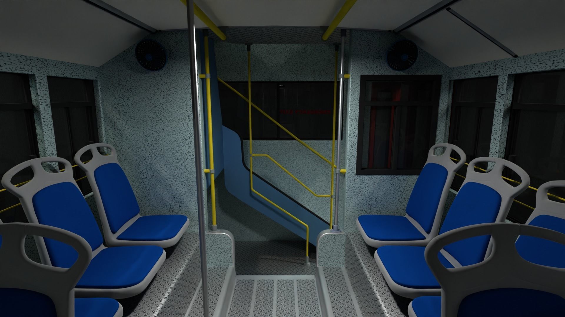BRTC Double Decker 3D model_15