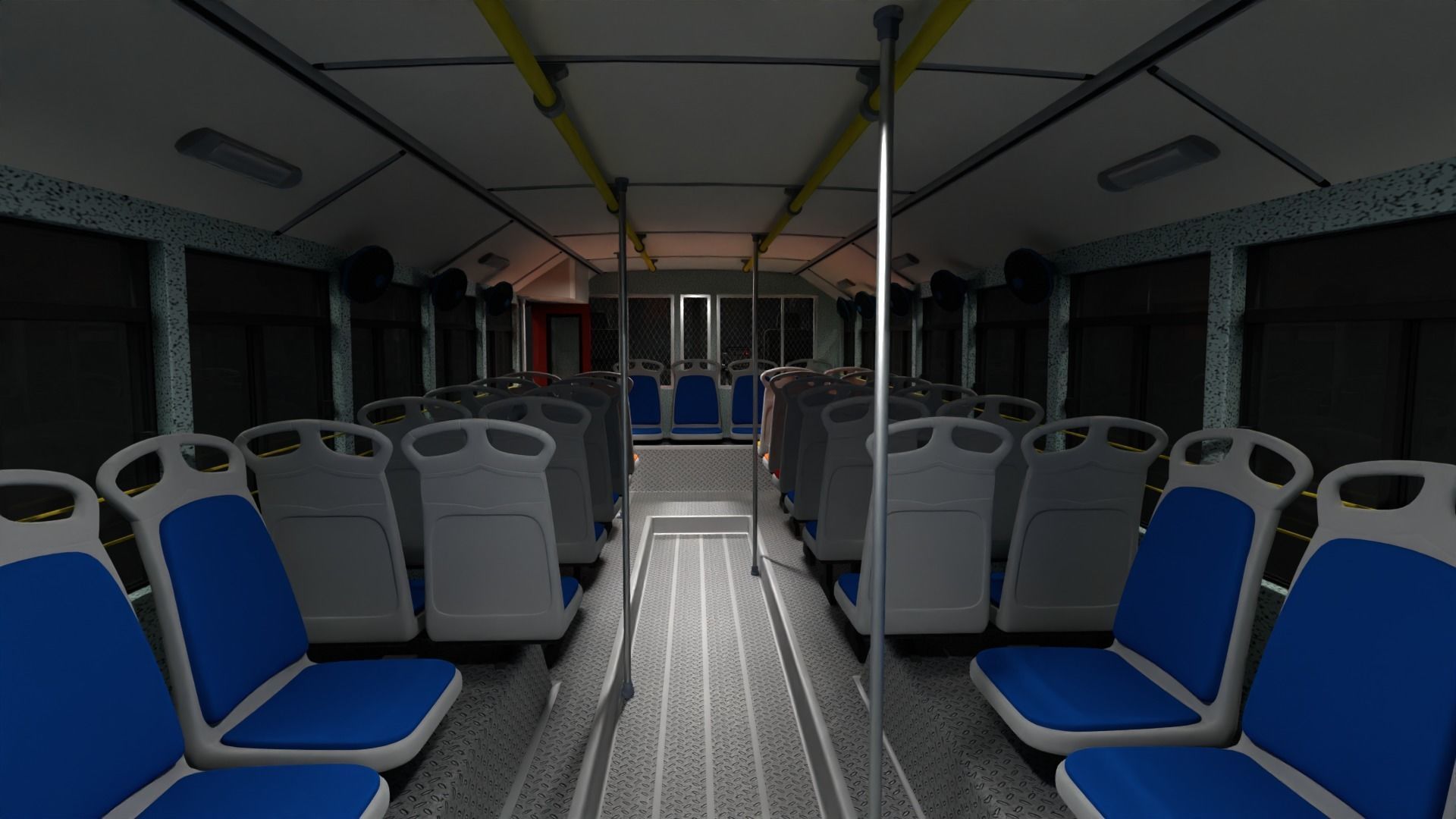 BRTC Double Decker 3D model_12