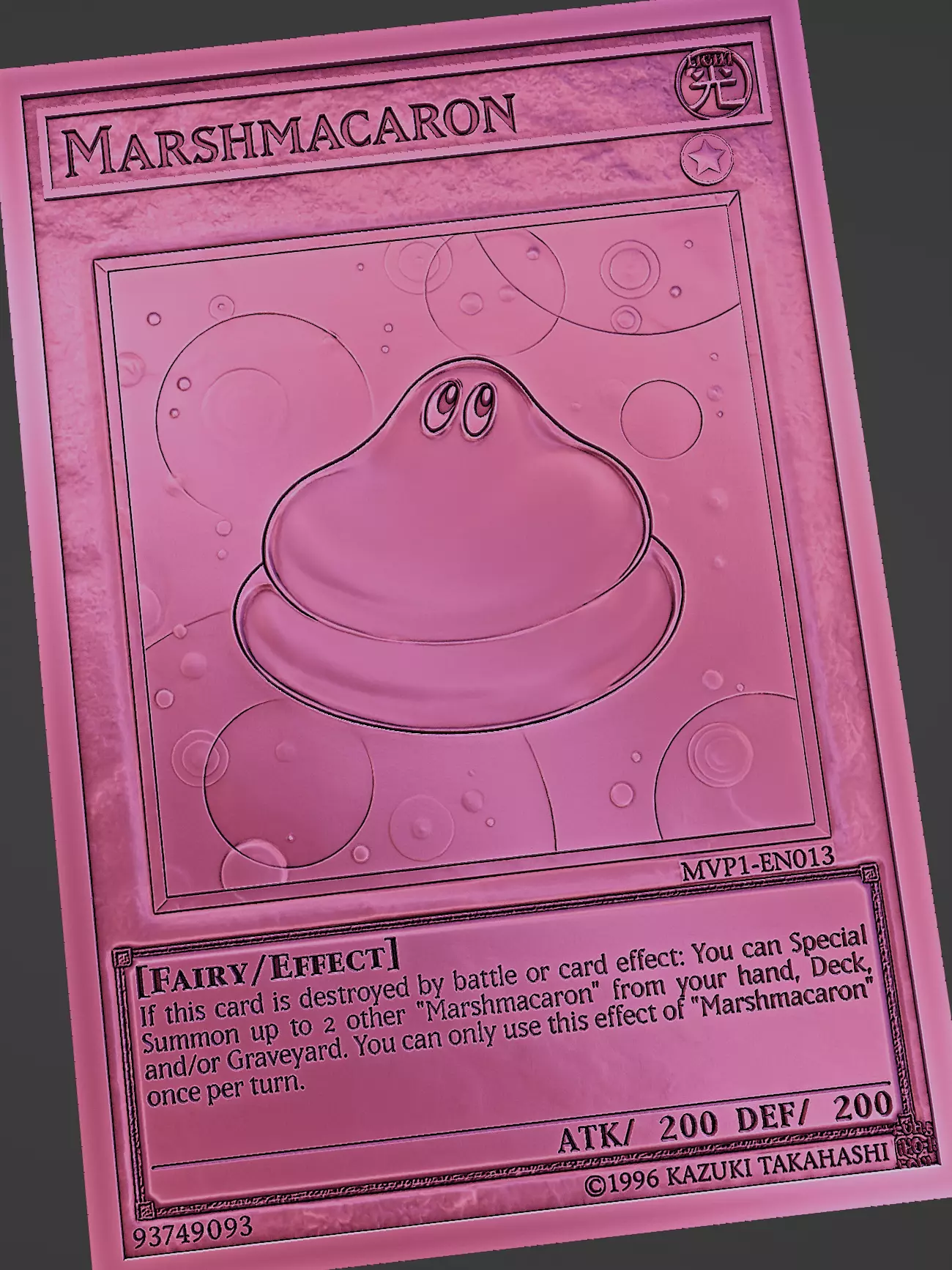 MARSHMACARON - YUGIOH Free 3D print model