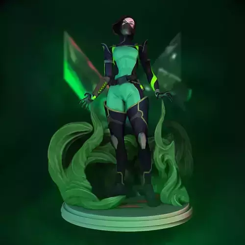 Valorant Viper 3D print model