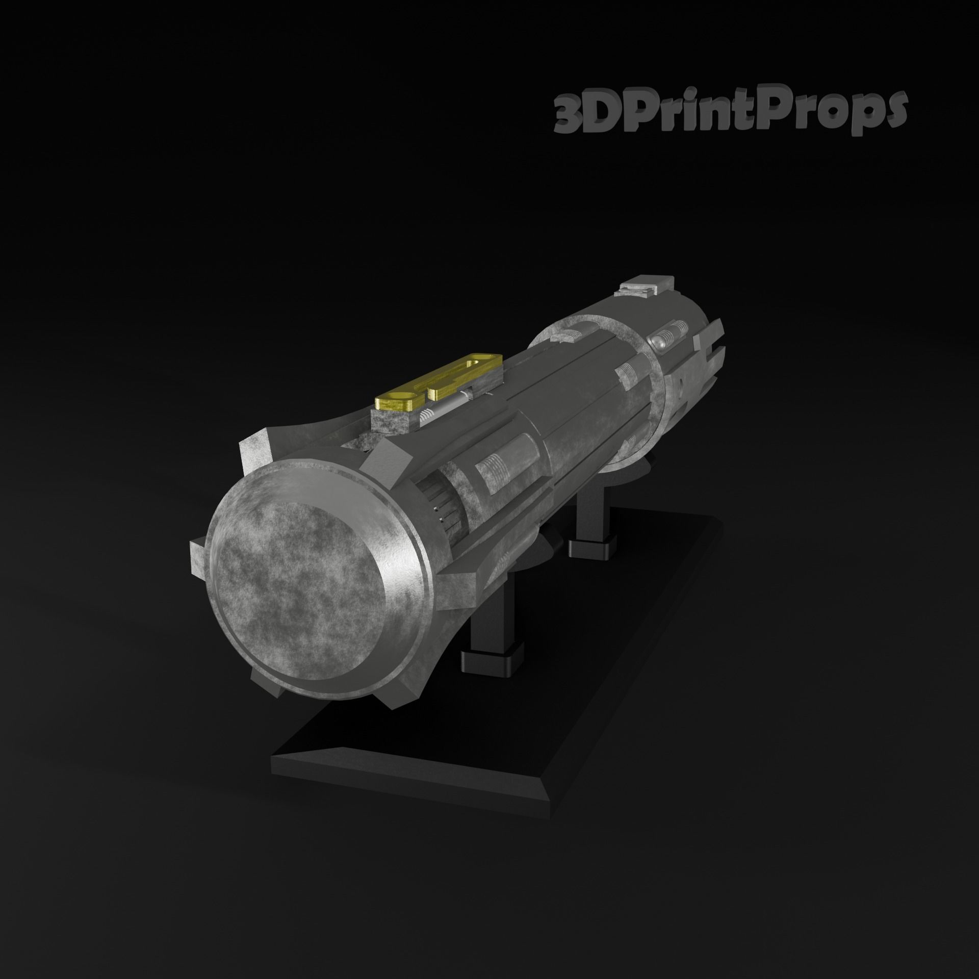 Ben Solo Lightsaber 3D print model_5