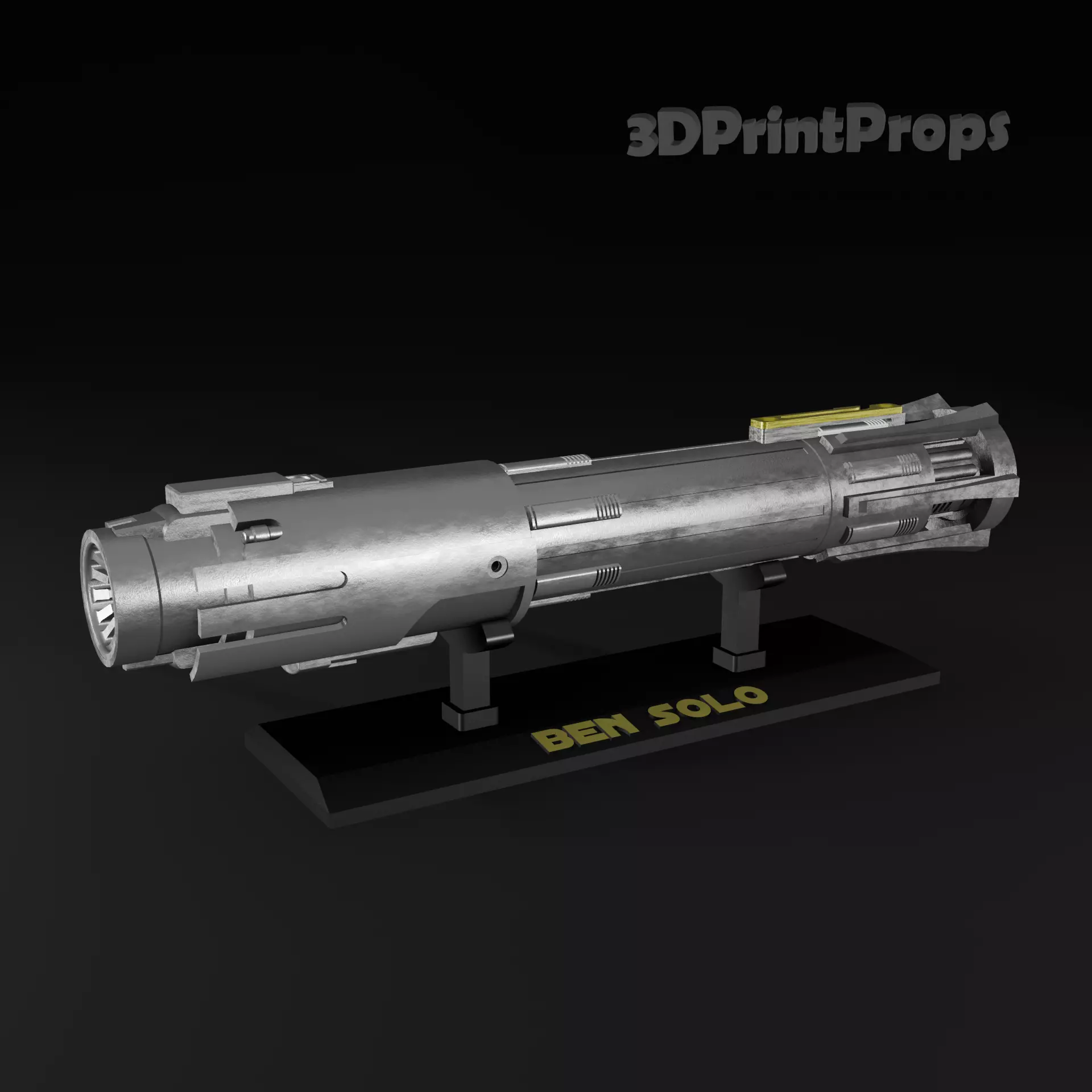 Ben Solo Lightsaber 3D print model_0