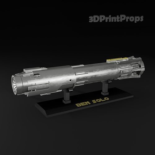 Ben Solo Lightsaber 3D print model