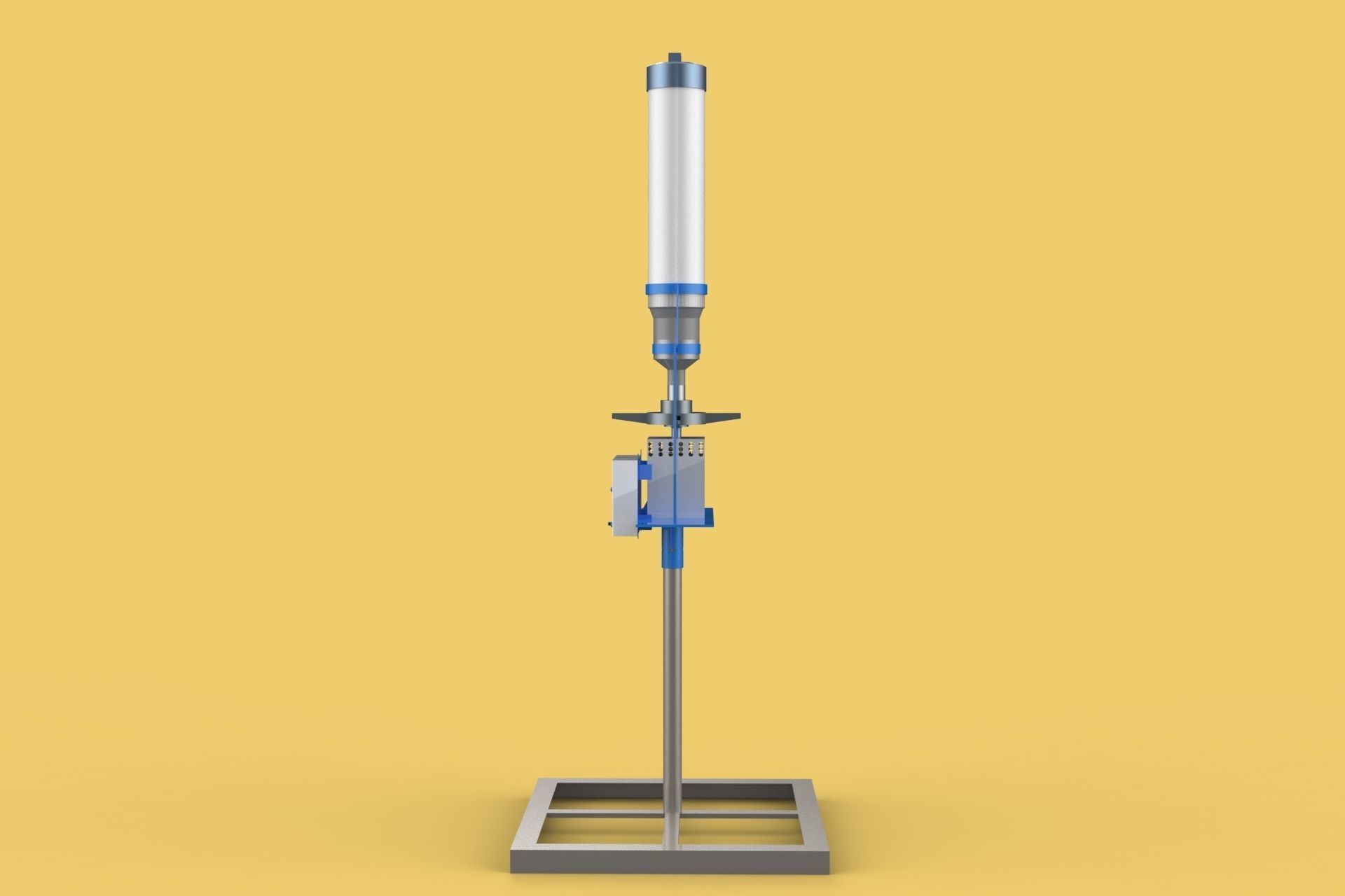 AUTOMATIC FISH FEEDER SPREADER ROTARY CENTRIFUGAL 3D model_6