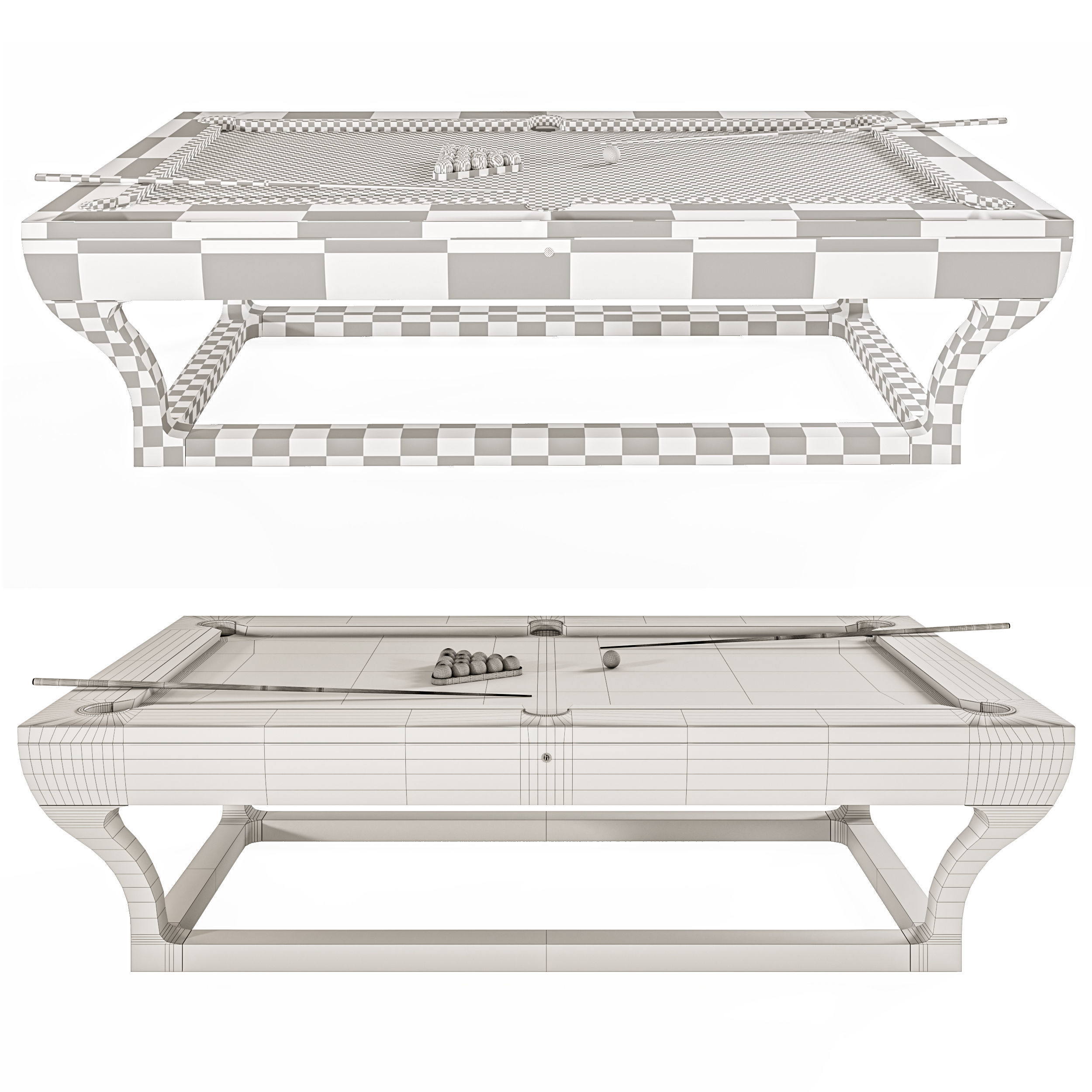 Billiard table RACE by Hermelin biliardi 3D model_6