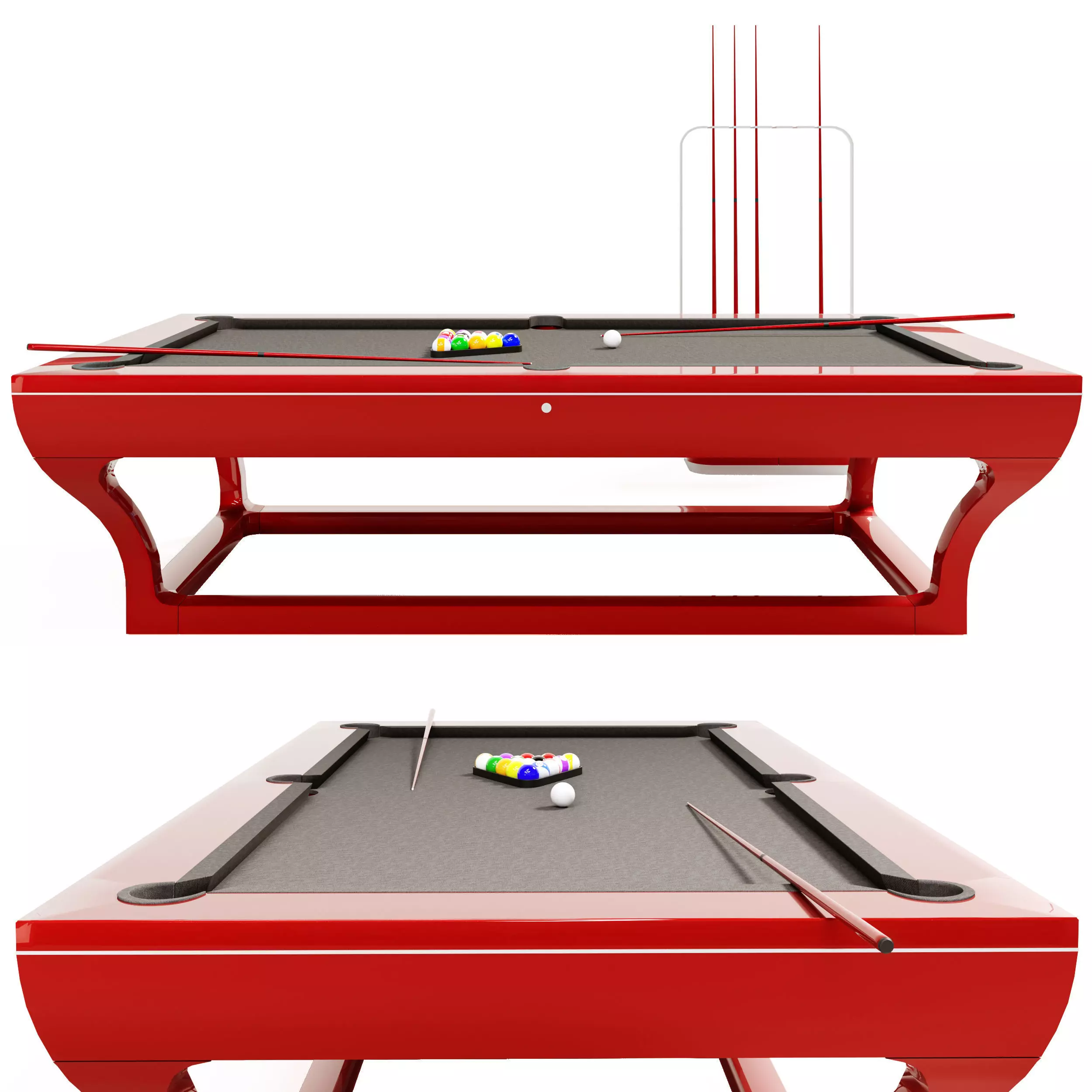 Billiard table RACE by Hermelin biliardi 3D model_0