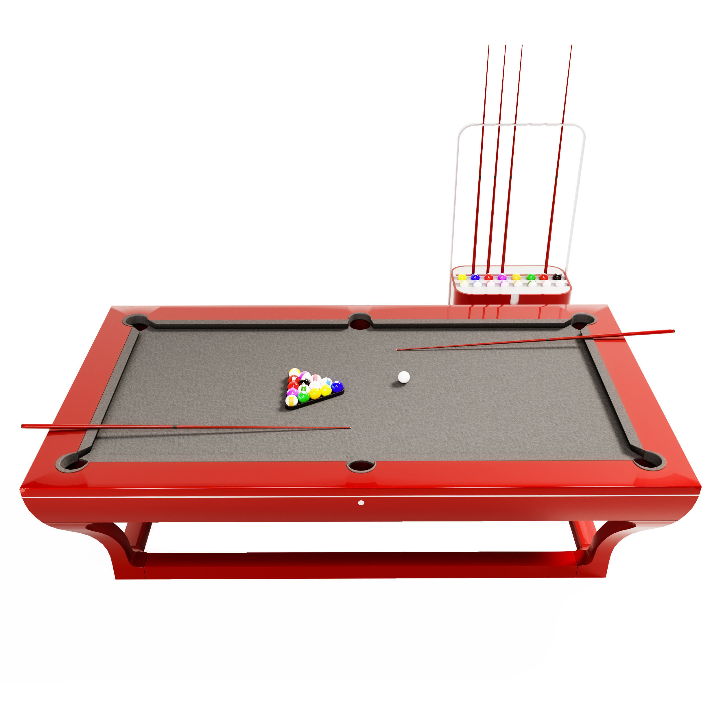 Billiard table RACE by Hermelin biliardi 3D model_2