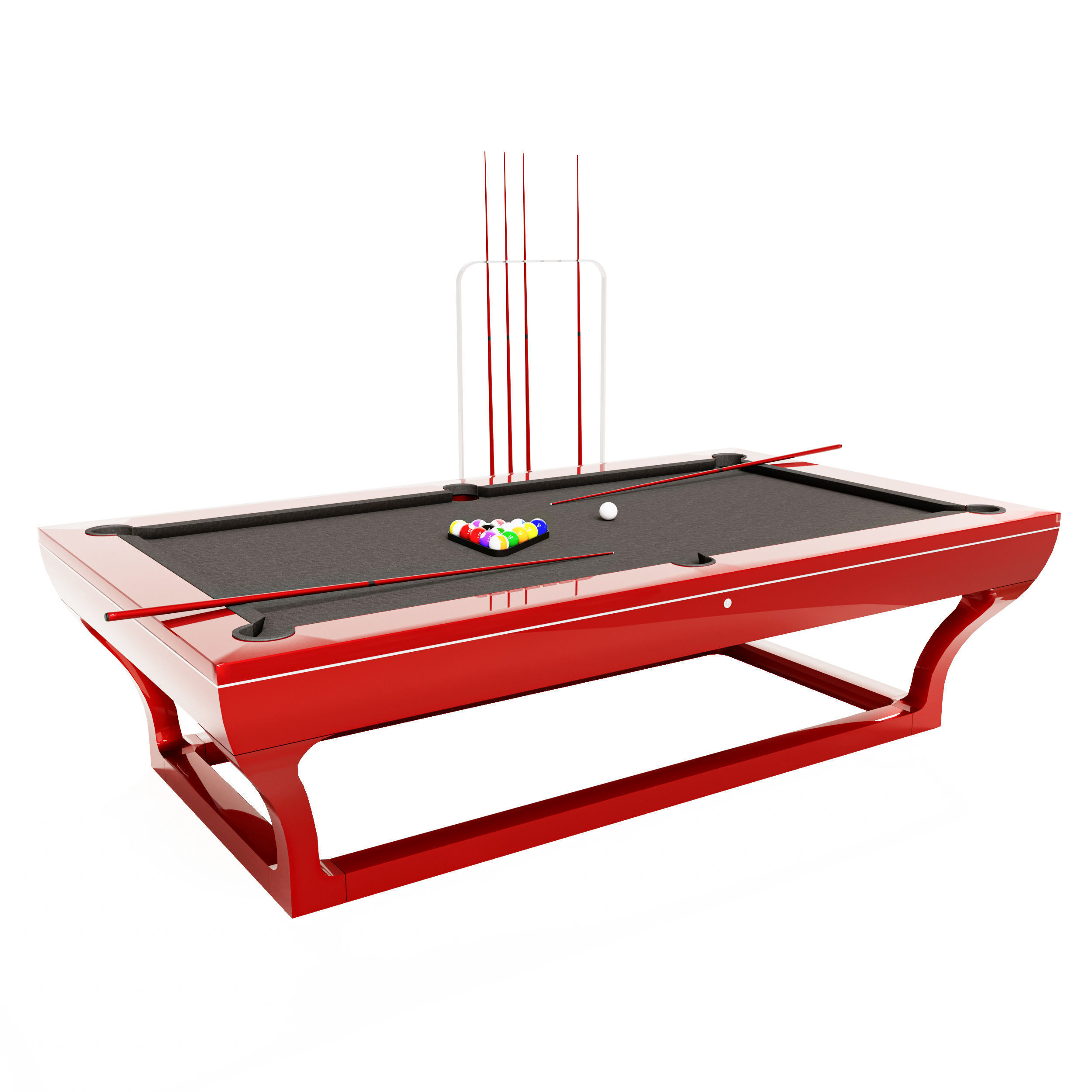Billiard table RACE by Hermelin biliardi 3D model_1