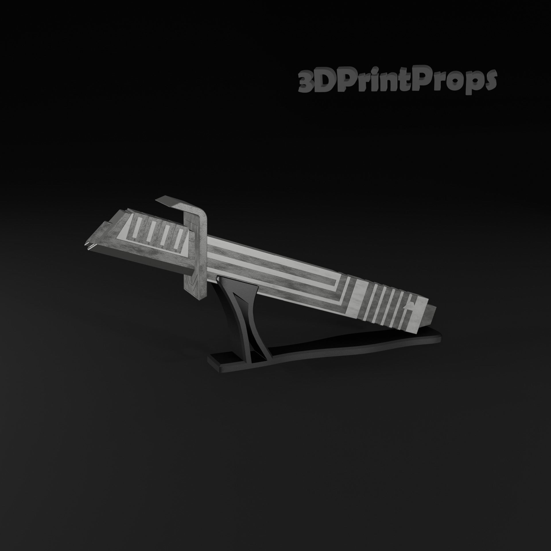 Darksaber from Star Wars 3D print model_3